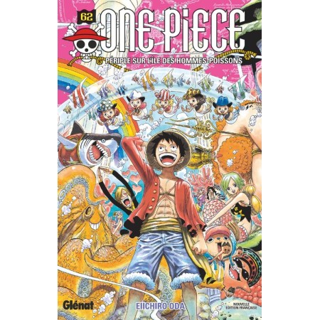 One Piece Tome 62 - Aventure au Cœur de l'Île des Hommes-Poissons