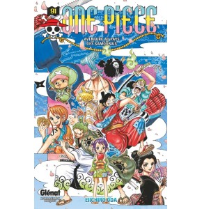 One Piece Tome 91: Aventure au pays des samourais - Mystères du Pays des Wa