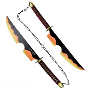 Épées Jumelles de Tengen : La Réplique Ultime de l'Arme de Tengen Uzui dans Demon Slayer