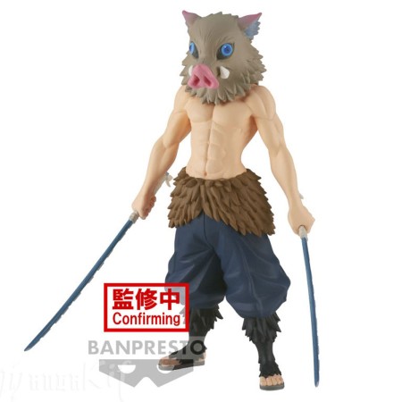 Figurine Banpresto - Inosuke Hashibira - Demon Slayer - 15 cm