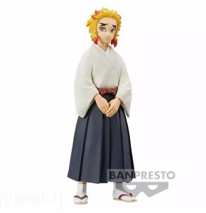 Figurine Demon Slayer - Senjuro Rengoku 15 cm - Banpresto