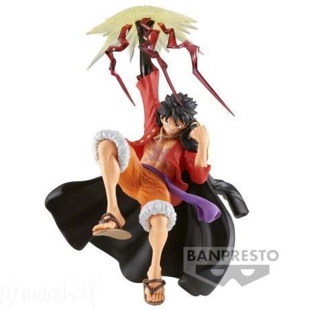 Figurine Monkey D Luffy - One Piece - Battle Record Collection II - Banpresto - 15 cm