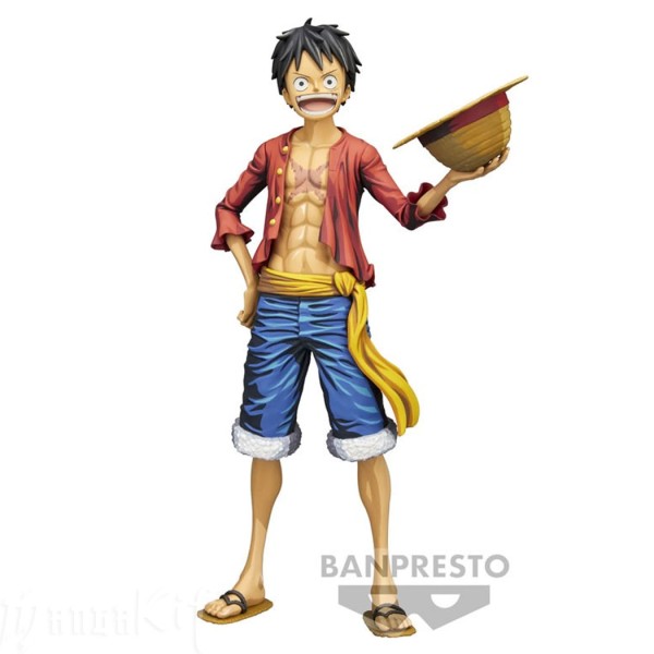 Figurine One Piece Monkey D.Luffy 28 cm – Grandista Nero – Banpresto