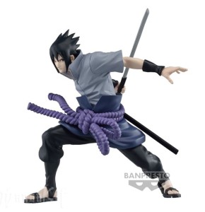 Figurine Uchiha Sasuke Vibration Stars III de 13 cm - Collection Naruto Shippuden