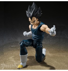 Figurine Vegeta SUPER HERO 14cm - Dragon Ball Z par Sh Figuarts - Bandai