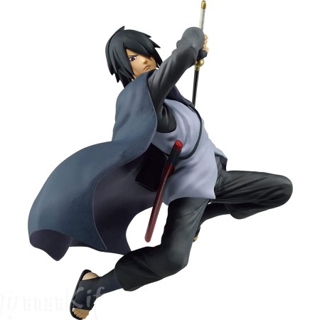 Figurine Vibration Stars - Naruto - Uchiha Sasuke 14 cm par Banpresto