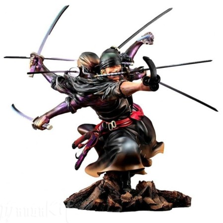 Figurine Zoro Version Demon Spirit Kyuutouryuu Asura - One Piece - 17cm - MEGAHOUSE